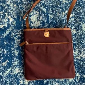 Garnet & Gold Michael Kors travel satchel